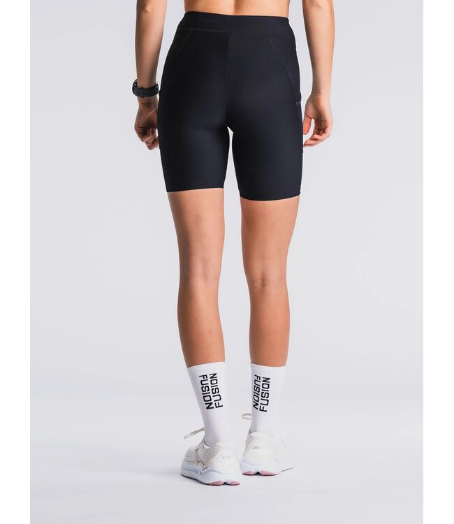 Fusion Womens Short Training Tights Super Black