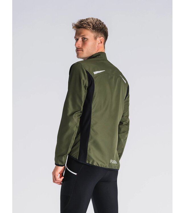 Fusion Men S1 Run Jacket Green