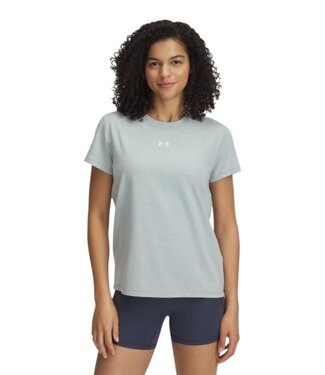 Under Armour Women's Rival Core SS Sage Green