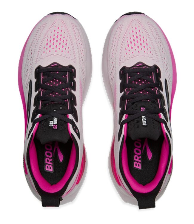 Brooks Glycerin GTS 23 Women White/Phantom/Cyber Pink
