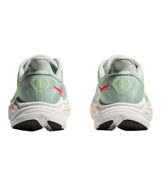 Hoka one one W Clifton 10  Sea Glass/Neon Flame