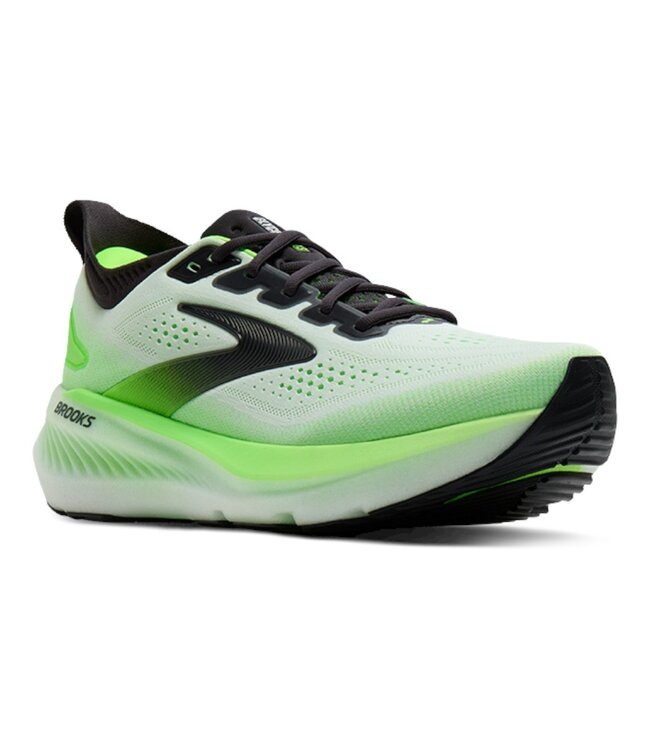 Brooks Glycerin 23 Men White/Phantom/Green Gecko
