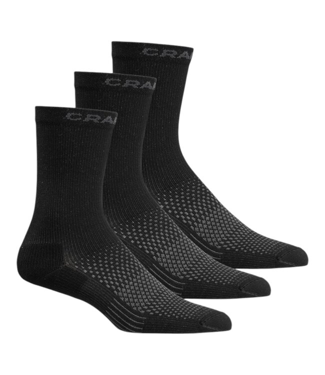 Craft Active High Sock 3-Pack Black