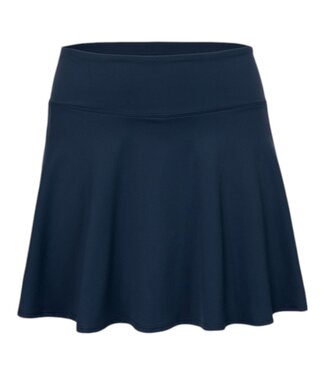 the indian maharadja Women Flowing Skirt Night Blue