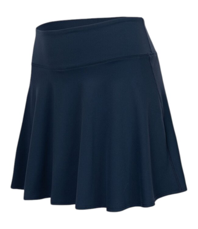 the indian maharadja Women Flowing Skirt Night Blue