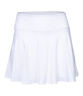 Indian maharadja Women Flowing Skirt White