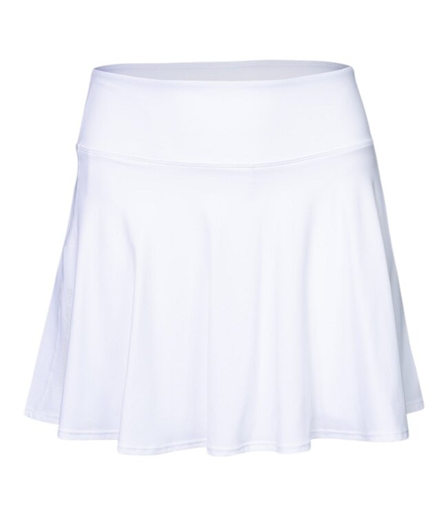 Indian maharadja Women Flowing Skirt White