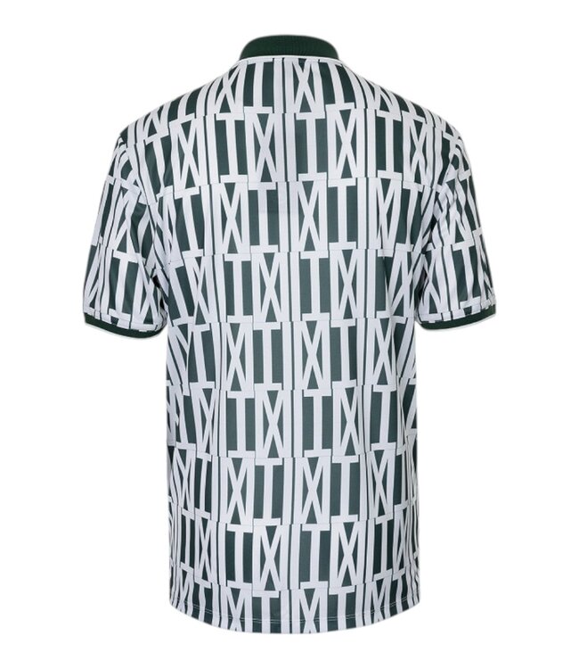 Indian maharadja Men Pique Printed Polo Hunter Green
