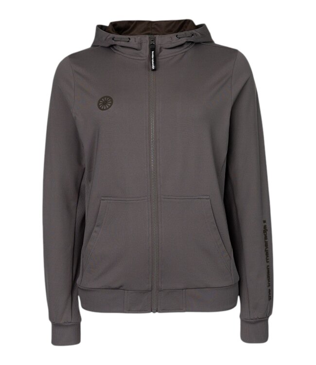 the indian maharadja Women Hooded Jacket Walnut