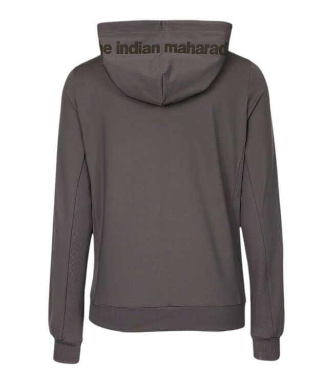 Indian maharadja Women Hooded Jacket Walnut