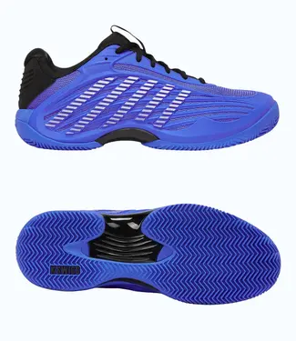 K-Swiss Men Hypercourt Express 3 Clay BLUE/BLACK/WHITE