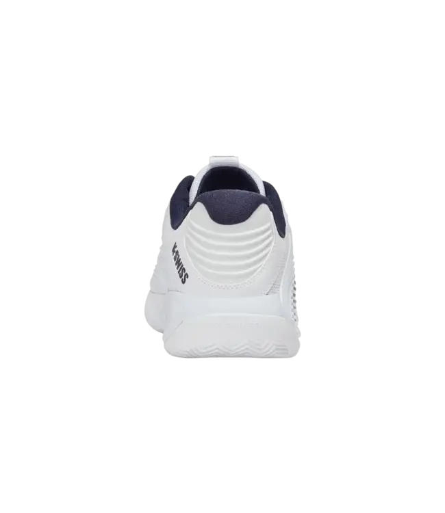 K-Swiss Men Hypercourt Express 3 Clay WHITE/PEACOAT/SILVER