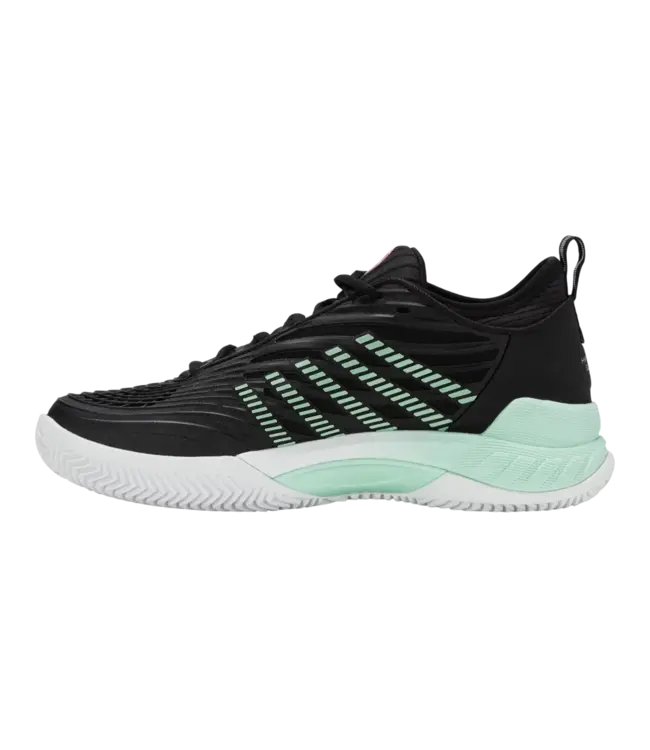 K-Swiss Women Hypercourt Supreme2Clay BLK/NN MNT/WHT