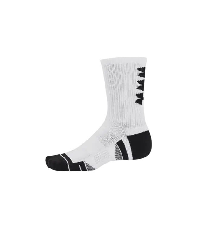 Under Armour Performance Tech Unisex Crew Socks 3-pack White