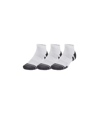 Under Armour Performance Tech Unisex Low Cut Socks 3-pack White