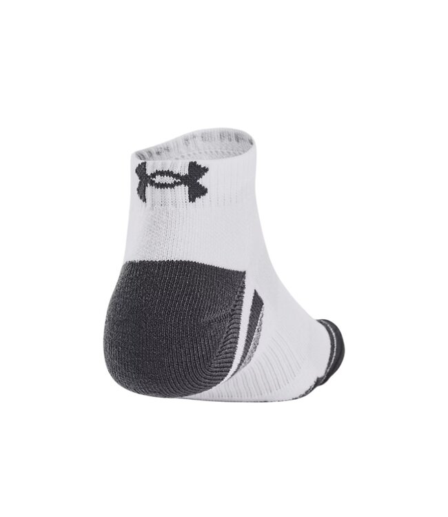 Under Armour Performance Tech Unisex Low Cut Socks 3-pack White