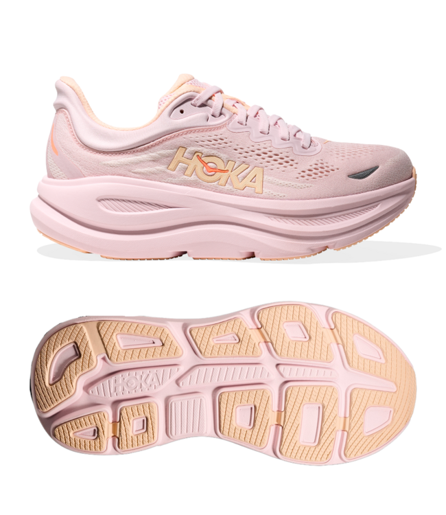 Hoka one one W Bondi 9 Lilac Cream/Tangerine Glow