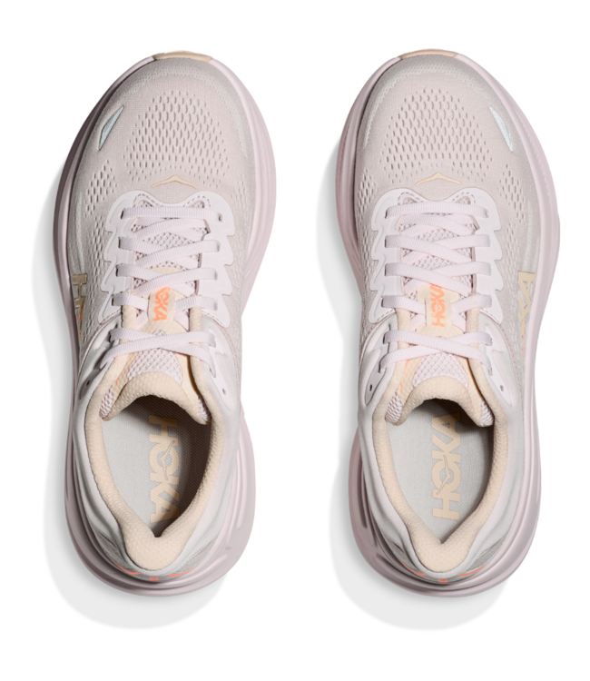 Hoka one one W Bondi 9 Lilac Cream/Tangerine Glow