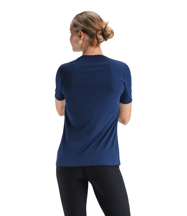 Fusion Womens Tempo One Run T-Shirt Night Blue