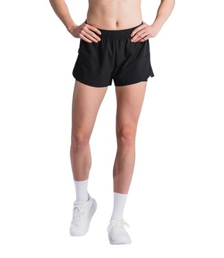 Fusion Womens Run Short Black