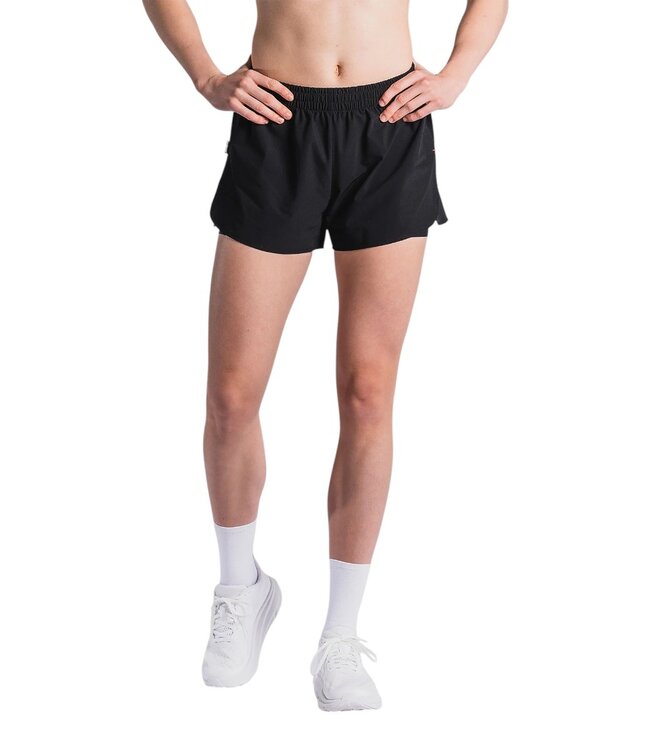 Fusion Womens Run Short Black
