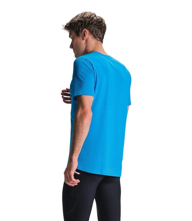 Fusion Mens Tempo One Run T-Shirt Surf Blue