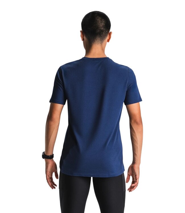 Fusion Mens Tempo One Run T-Shirt Night Blue