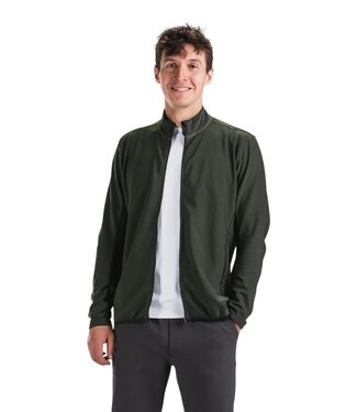 Fusion Mens Recharge Full Zip Forest Green