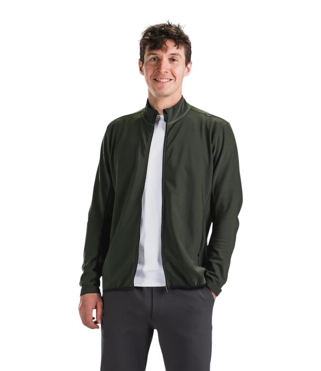 Fusion Mens Recharge Full Zip Forest Green