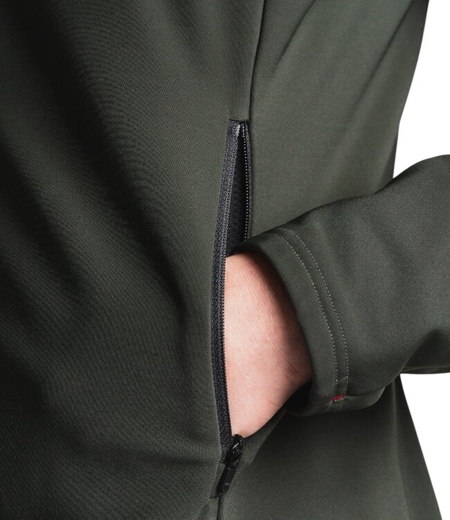 Fusion Womens Recharged Full Zip Forest Green