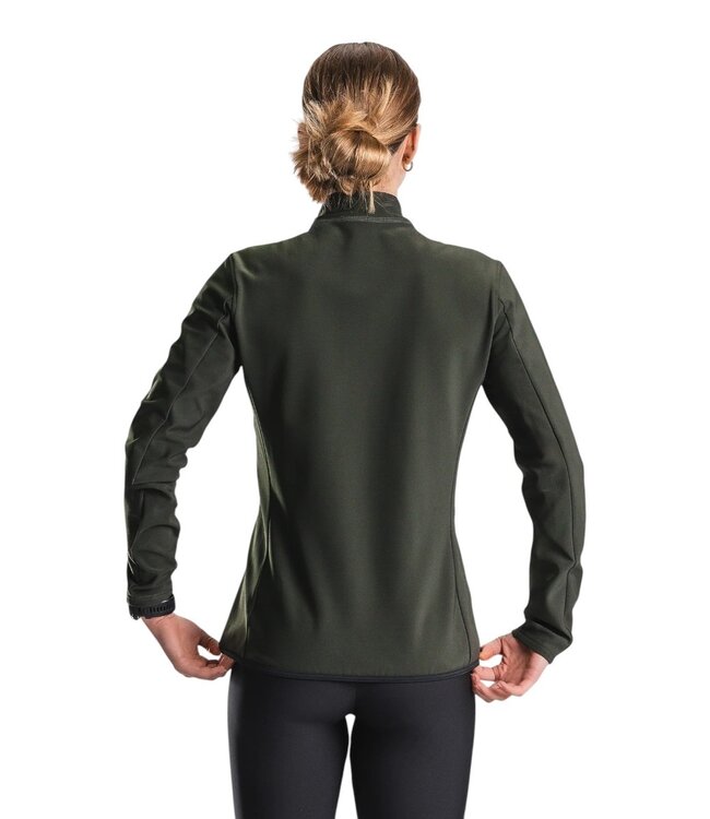 Fusion Womens Recharged Full Zip Forest Green