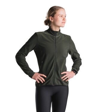 Fusion Womens Recharged Full Zip Forest Green