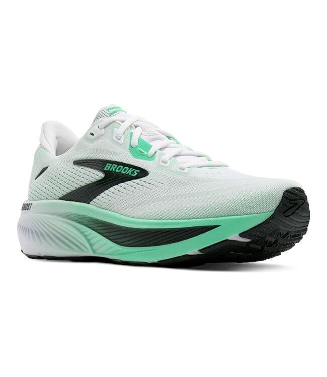 Brooks Ghost 18 Men White/Spring Bud/Spruce
