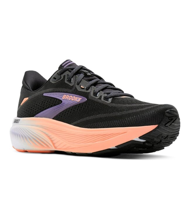 Brooks Ghost 18 W Black/Mulled Grape/Peach