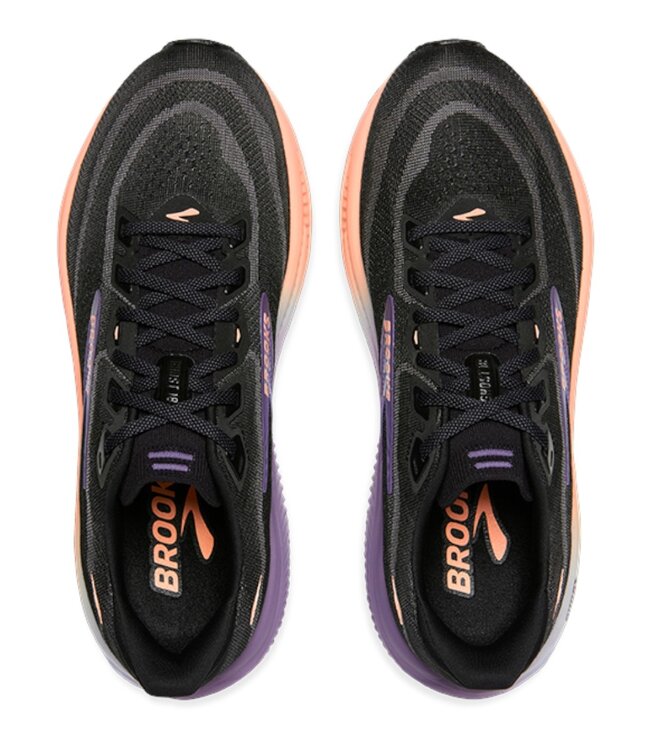 Brooks Ghost 18 W Black/Mulled Grape/Peach