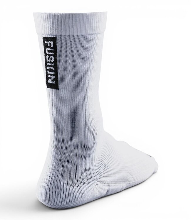 Fusion Men's TEMPO! TWO Run Sock White