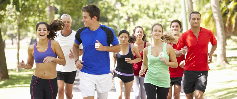 Hardloopgroep doet mee aan hardloopclinic