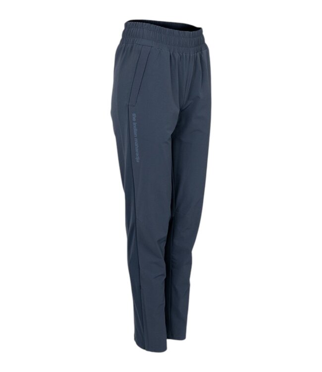 the indian maharadja Women Plyo Flex Pant Regular Fit Navy