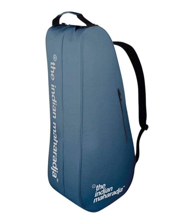 the indian maharadja Tennis Backpack PMR6 Blue Grey