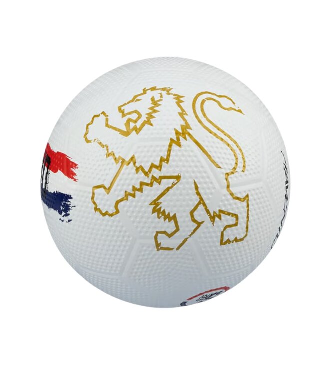 Straatvoetbal Holland Wit