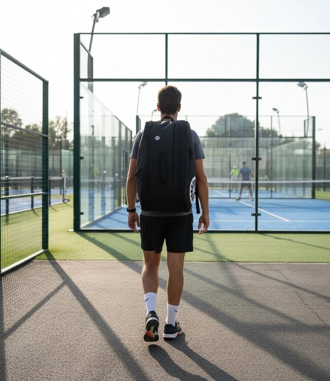Indian maharadja Racket Backpack Padel Plr  Black