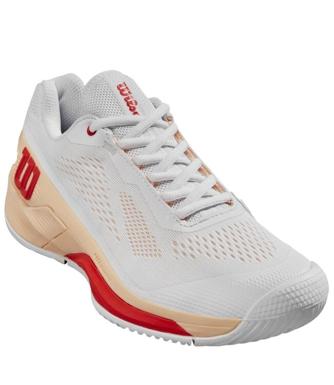 Wilson Rush Pro 4.0 W Clay White / Peach/ Infrared