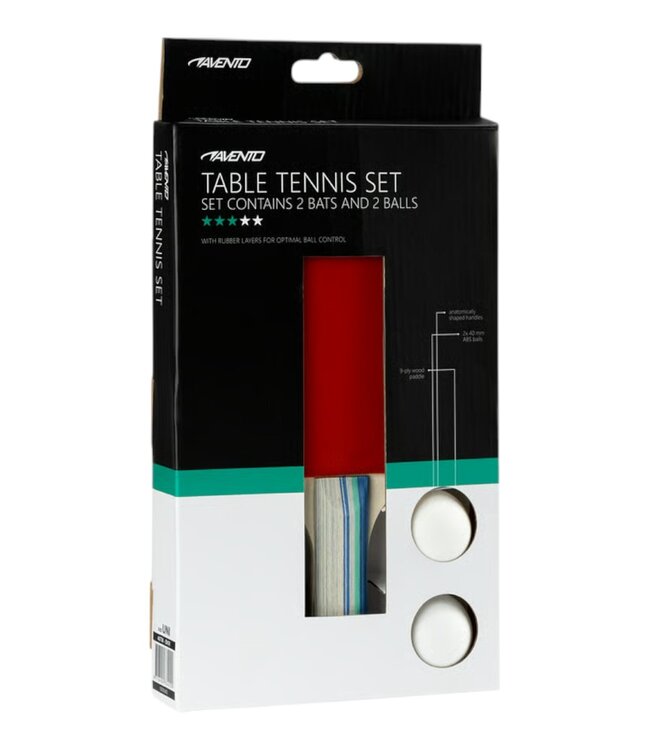 Avento Tafeltennis Set Match Time