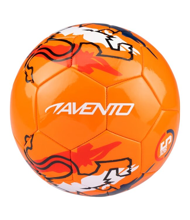 Avento Voetbal Glossy Euro Triumph Oranje/Rood
