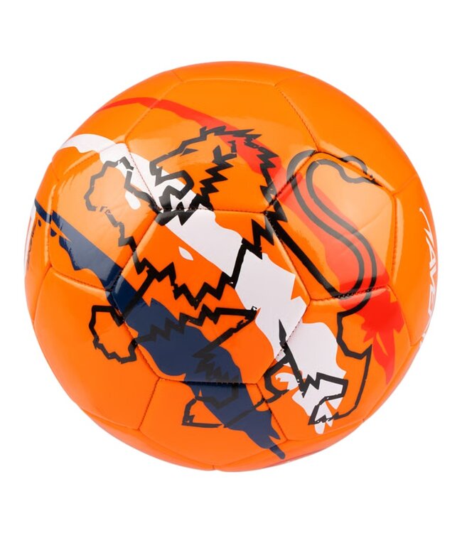 Avento Voetbal Glossy Euro Triumph Oranje/Rood