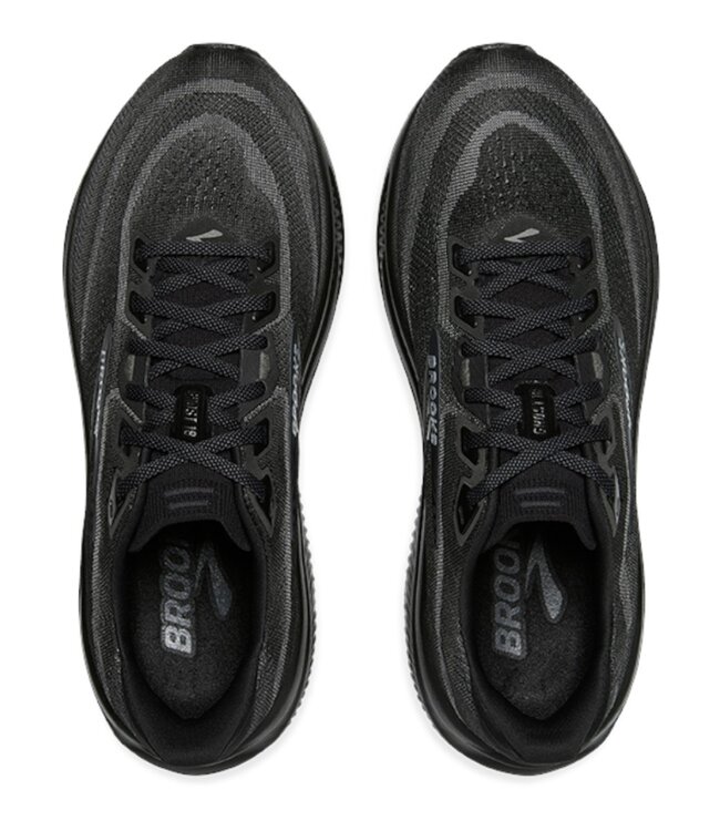 Brooks Ghost 18 Men Wide 2E Black/Black/Ebony
