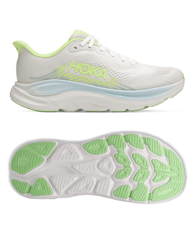 Hoka one one Women Clifton 11 Frost/Neon Yuzu