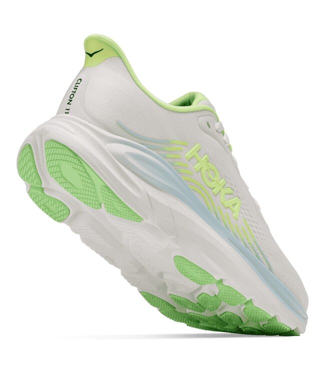 Hoka one one Women Clifton 11 Frost/Neon Yuzu