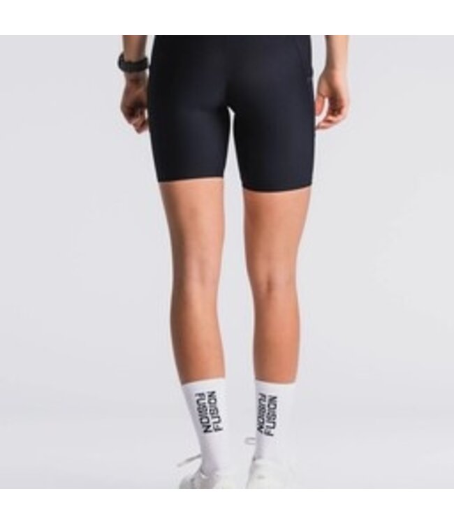 Fusion Womens Short Training Tights Super Black