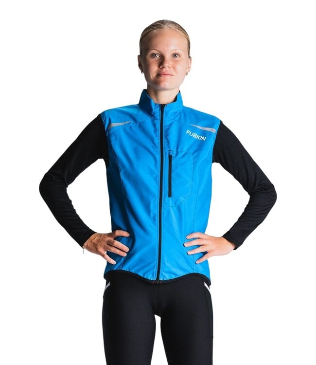 Fusion Women S1 Run Vest Surf Blue